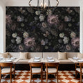 Blooming Rose Garden Mural Wallpaper - room preview 04