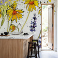 Wild Wild Lupine Mural Wallpaper - room preview 04