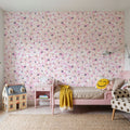 Painted Cherry Blossoms Mural Wallpaper - room preview 04