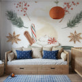 Winter Warmth II Mural Wallpaper - room preview 04