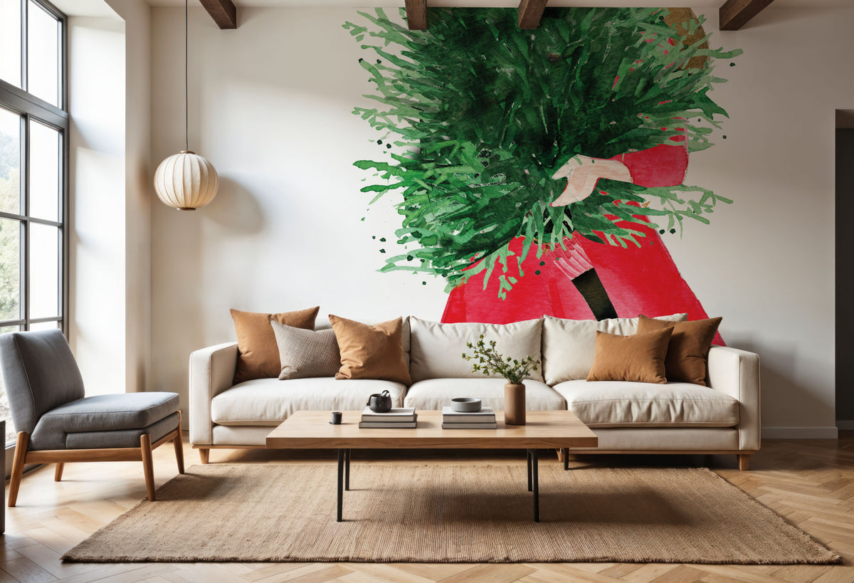Holiday Prepping IV Mural Wallpaper - room preview 04