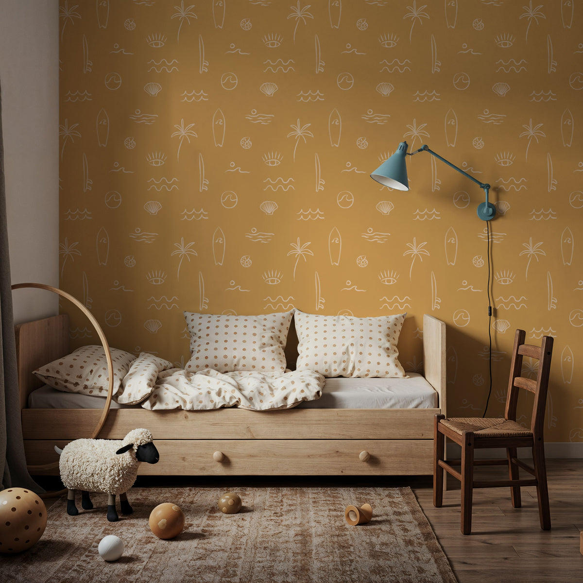 Surf's Up Mural Wallpaper - room preview 04