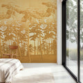 Tranquil Pinescape, Sunflower Mural Wallpaper - room preview 04