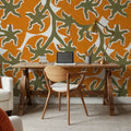Orange Harvest Mural Wallpaper - room preview 04