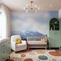 Mountain Bed Mural Wallpaper - room preview 04