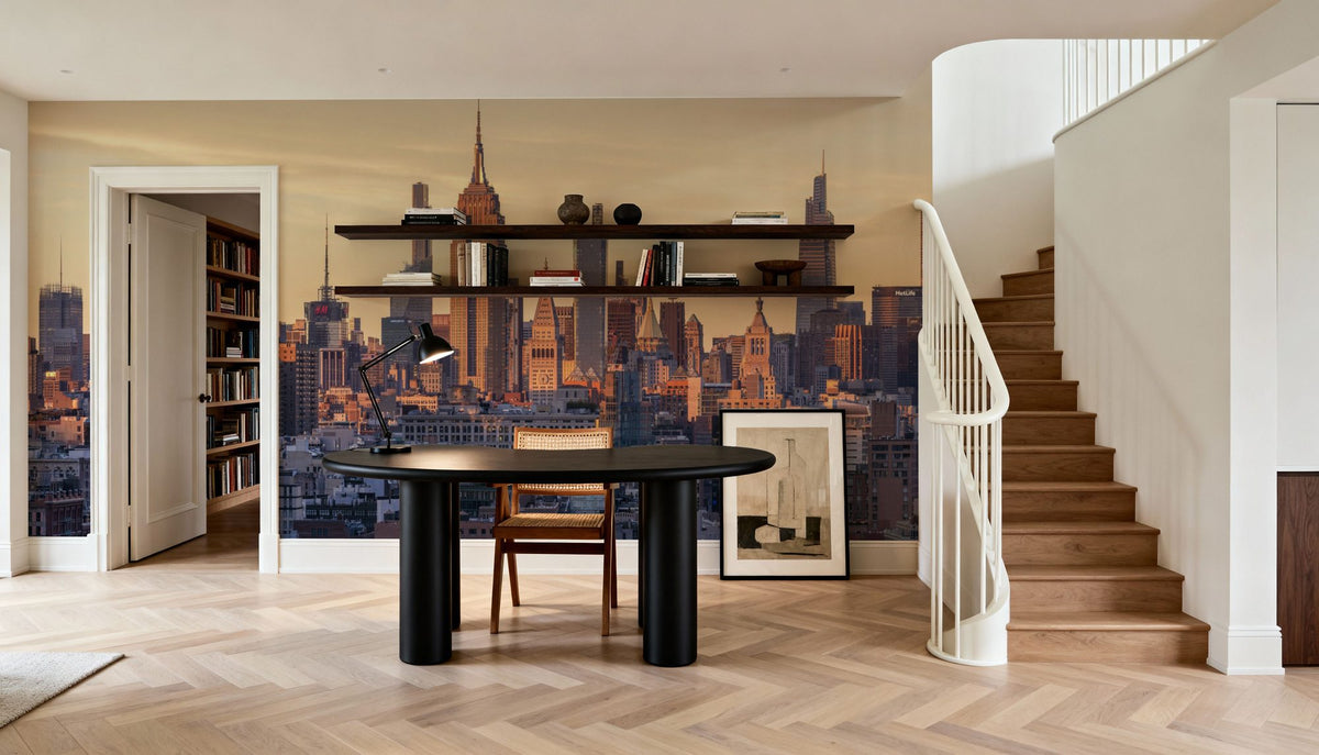 Midtown Sunsets Mural Wallpaper - room preview 04