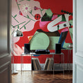 Motorcycle Blossom Mural Wallpaper - room preview 04
