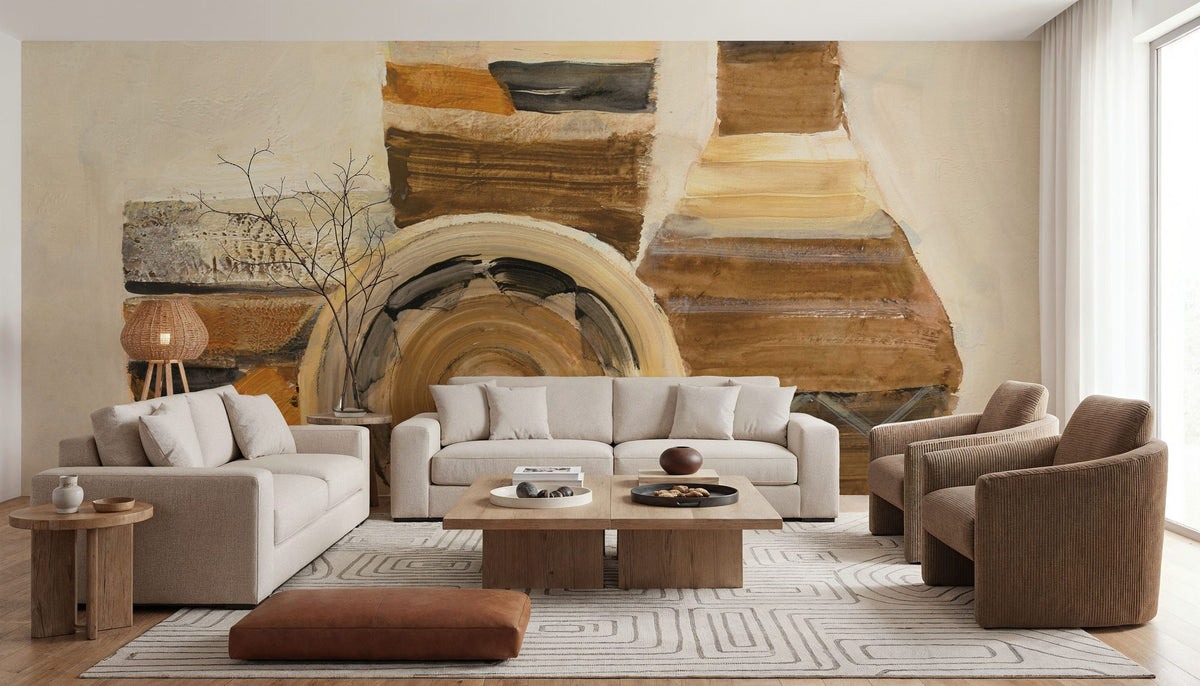 Desert Life Collected Mural Wallpaper - room preview 04