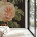 Heirloom Pink Rose Mural Wallpaper - room preview 04