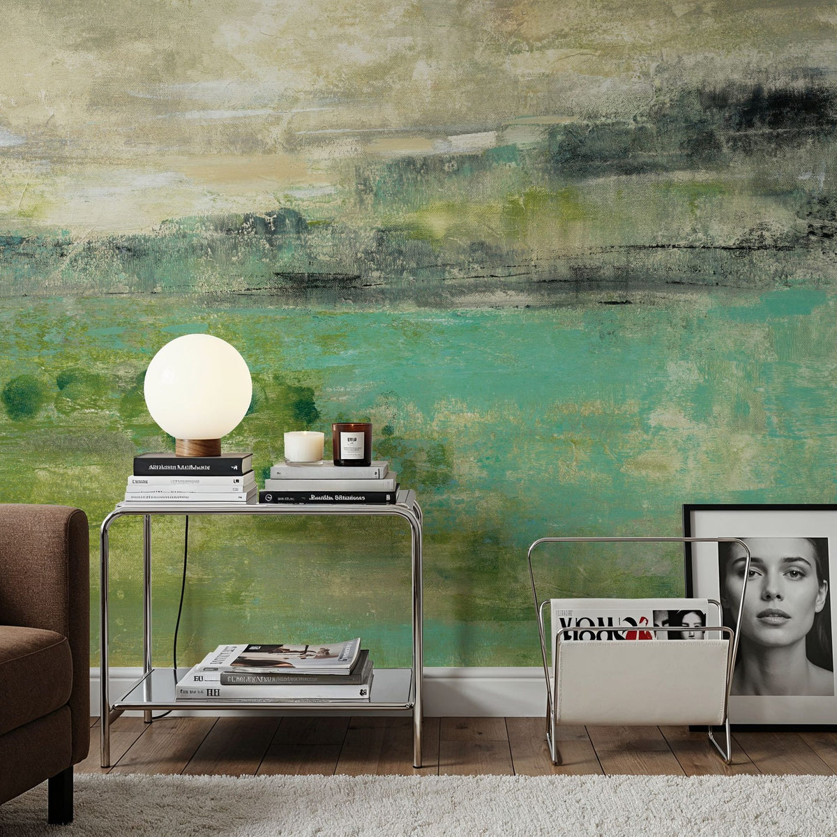Spring Valley I Mural Wallpaper - room preview 04