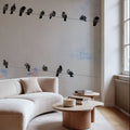 Birds on a Wire Mural Wallpaper - room preview 04
