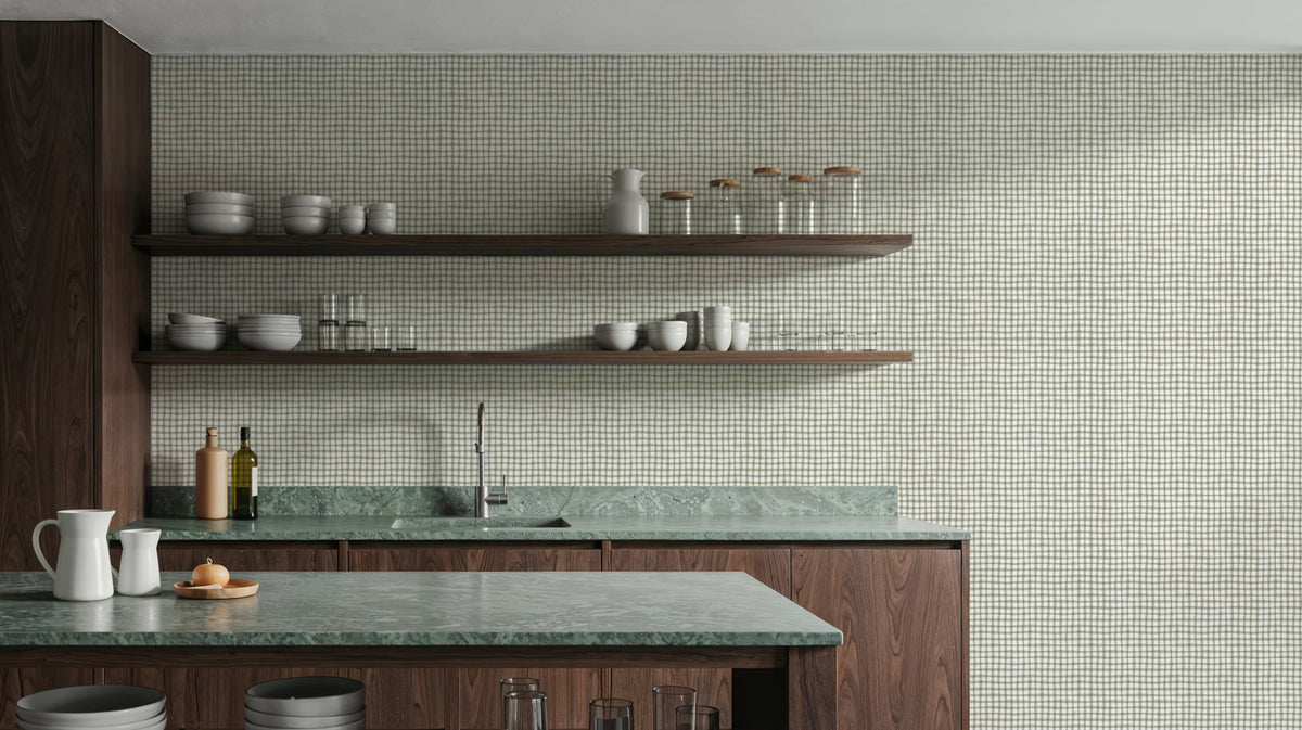 Checks, Forest Mural Wallpaper - room preview 04