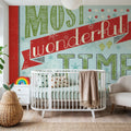 Holiday Talk Light I Mural Wallpaper - room preview 04