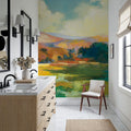 Daybreak Valley Mural Wallpaper - room preview 04