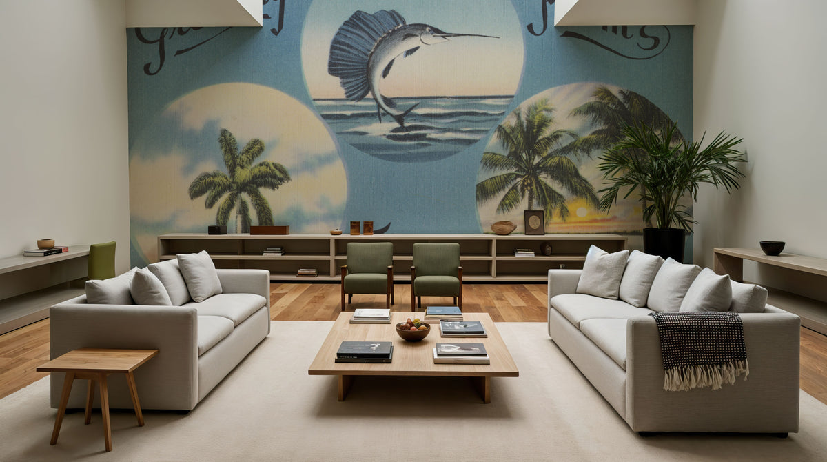 Greetings From Florida Wildlife Mural Wallpaper - room preview 04