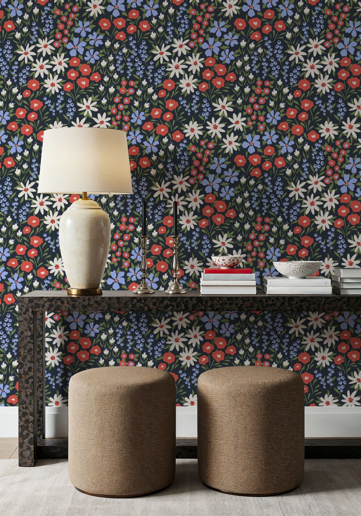 Flower Dream Mural Wallpaper - room preview 04