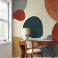 Shapes & Forms Mural Wallpaper - room preview 04