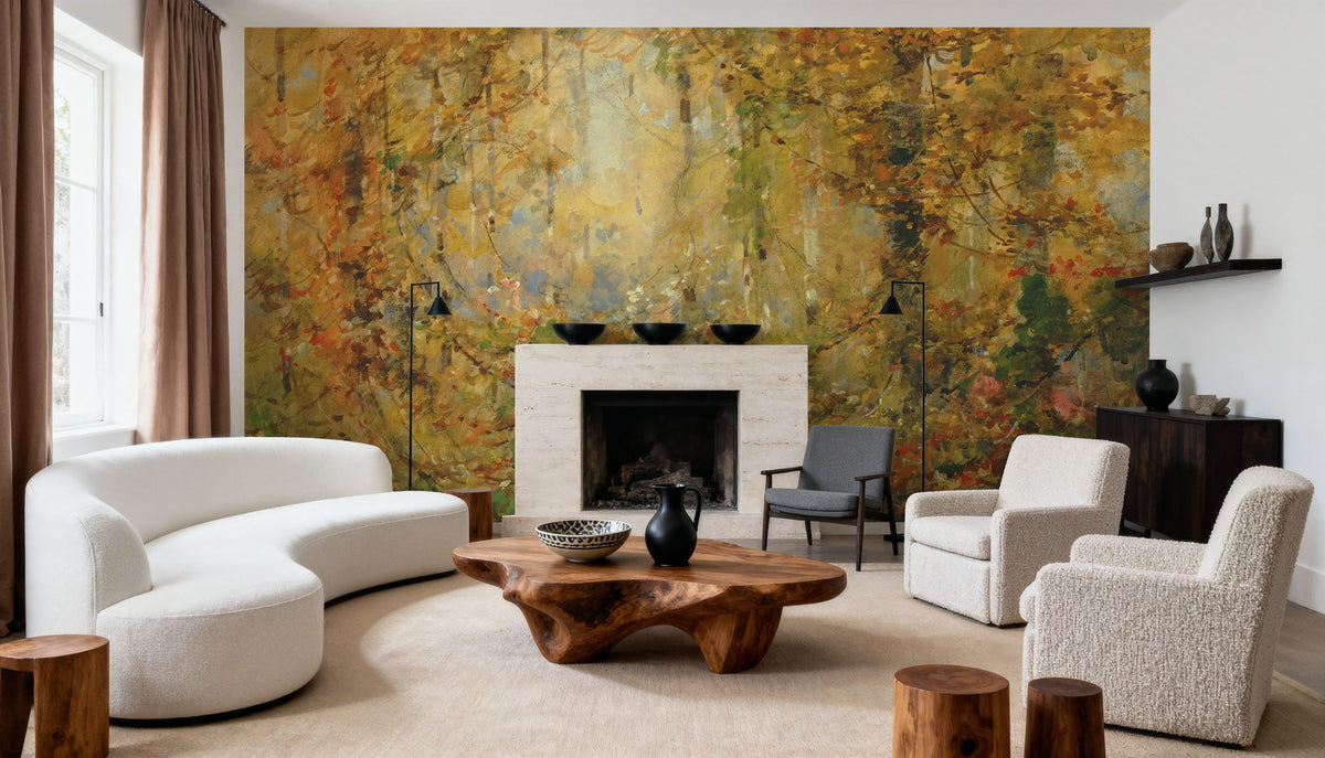 Autumn Tangle Mural Wallpaper - room preview 04