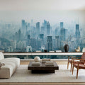 Shanghai Skyline 2018 Mural Wallpaper - room preview 04