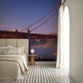 Crimson Crossing Mural Wallpaper - room preview 04
