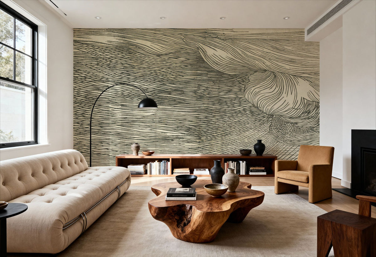 The Red Sea Mural Wallpaper - room preview 04