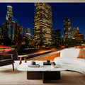 Downtown From the 110 Clear Mural Wallpaper - room preview 04