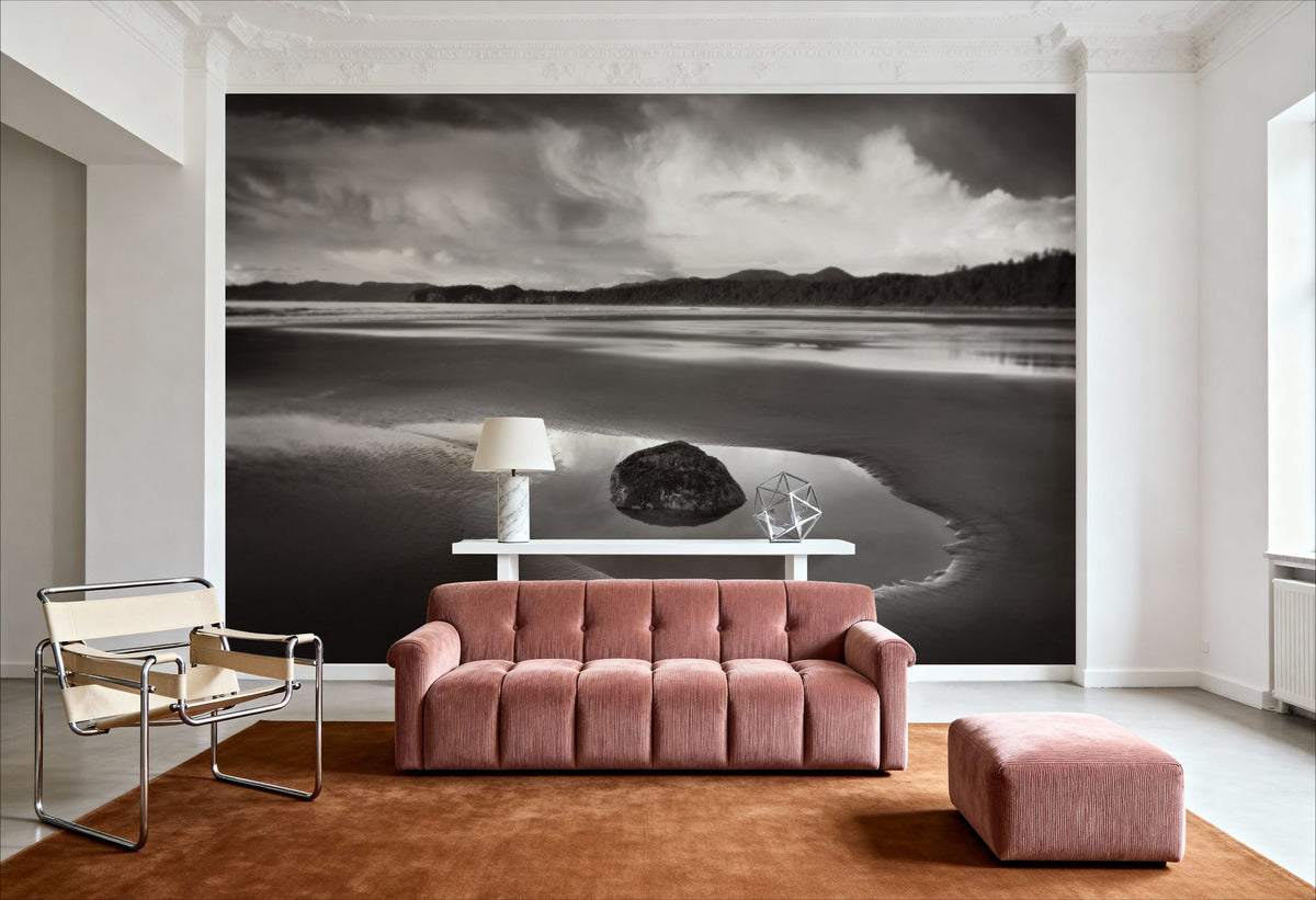 Clearing Storm on Washington Coast III Mural Wallpaper - room preview 04