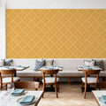 Harvest Slice Yellow Mural Wallpaper - room preview 04