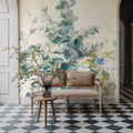 Eucalyptus I Mural Wallpaper - Light Tone - room preview 04