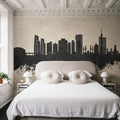 Lagos Nigeria Skyline Concrete Mural Wallpaper - room preview 04