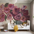 Plum Blooms Mural Wallpaper - room preview 04