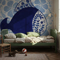 Coastal Chinoiserie V Mural Wallpaper - room preview 04
