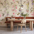 Hummingbirds and Violets Mural Wallpaper - room preview 04