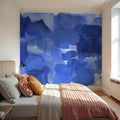 Denim Cloud Dense Mural Wallpaper - room preview 04