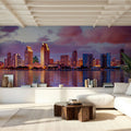 San Diego Skyline Mural Wallpaper - room preview 04