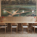 Hoboken Baseball Mural Wallpaper - room preview 04