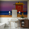 Sunset Watch Mural Wallpaper - room preview 04