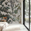Juniper Tree in the Snow Mural Wallpaper - room preview 04