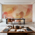 Dancing Leaves Mural Wallpaper - room preview 04