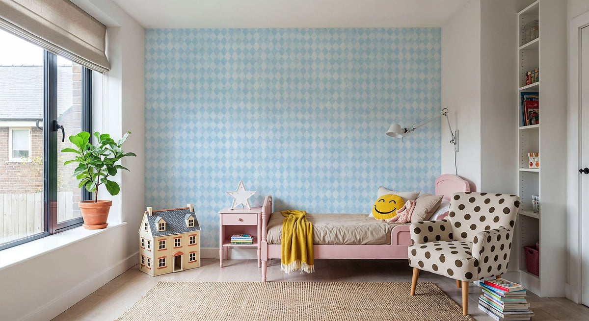 Arlecchino Diamonds, Sky Mural Wallpaper - room preview 04