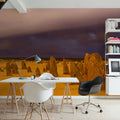 Storm Clouds and Rocks Mural Wallpaper - room preview 04