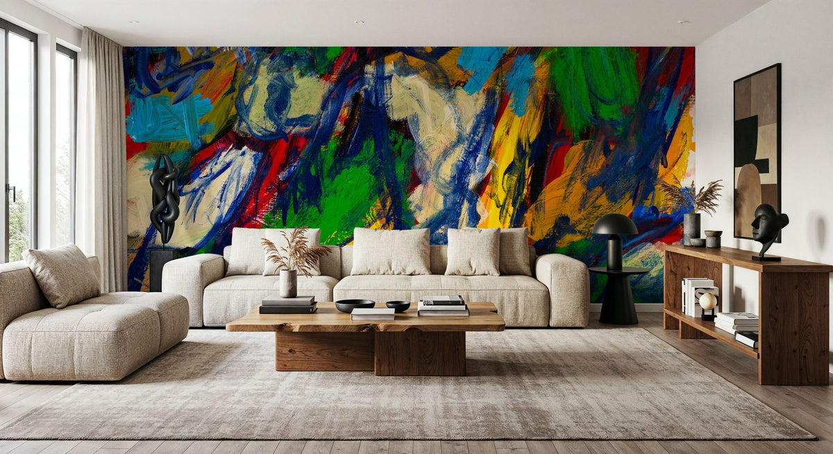 Utopia by Fall Mural Wallpaper - room preview 04