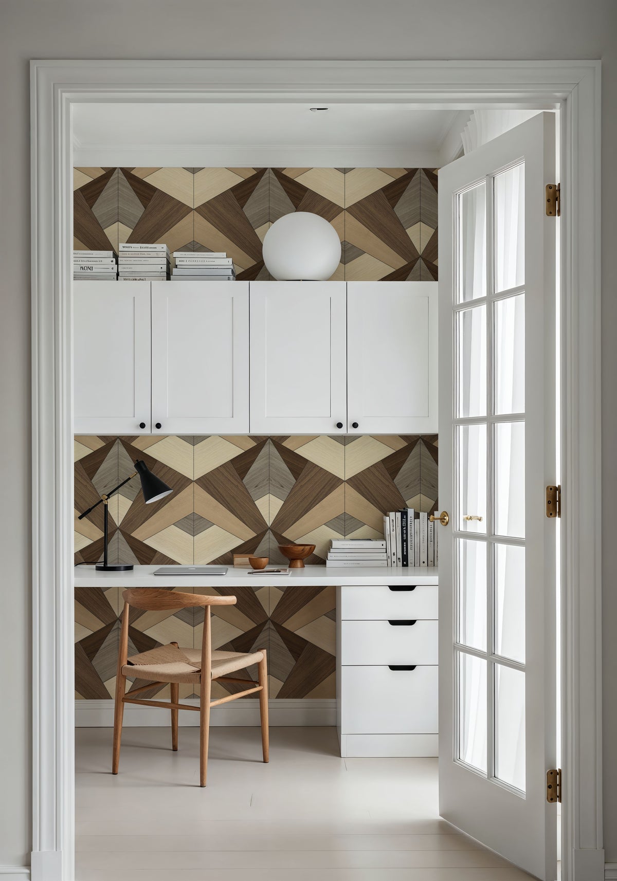 Exquisite Wood Mural Wallpaper - room preview 04