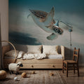 Wave Hello Mural Wallpaper - room preview 04