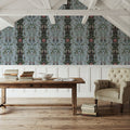 Lord Bunny & Mr. Deer Mural Wallpaper - room preview 04