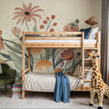 Cottage Botanical Mural Wallpaper - room preview 04