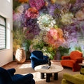Floral Tapestry Mural Wallpaper - room preview 04