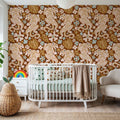 Otomi Cool Tigers, Earth Mural Wallpaper - room preview 04