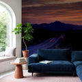Desert Twilight Highway Mural Wallpaper - room preview 04