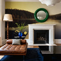Autumn Harbor Reflection Mural Wallpaper - room preview 04